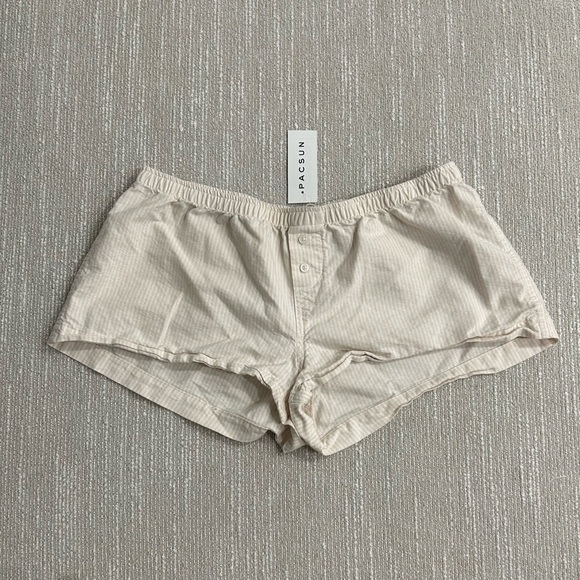Brandy Melville Other - BRAND NEW Brandy Melville PJ Shorts - Pink Stripes